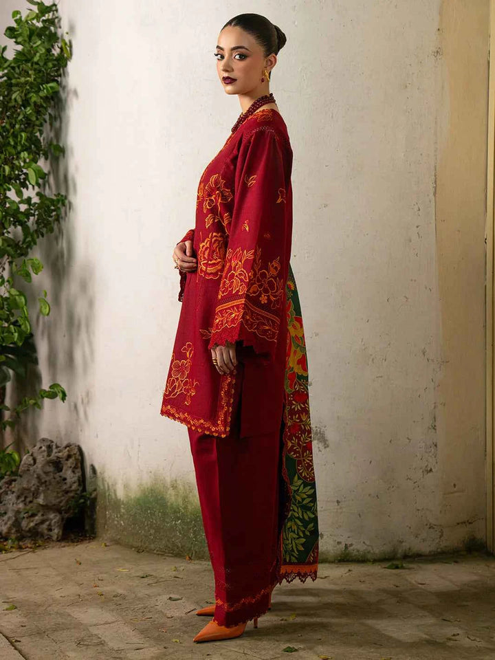 Gulrukh By Bin Ilyas 63-B | 3 PC Khaddar
