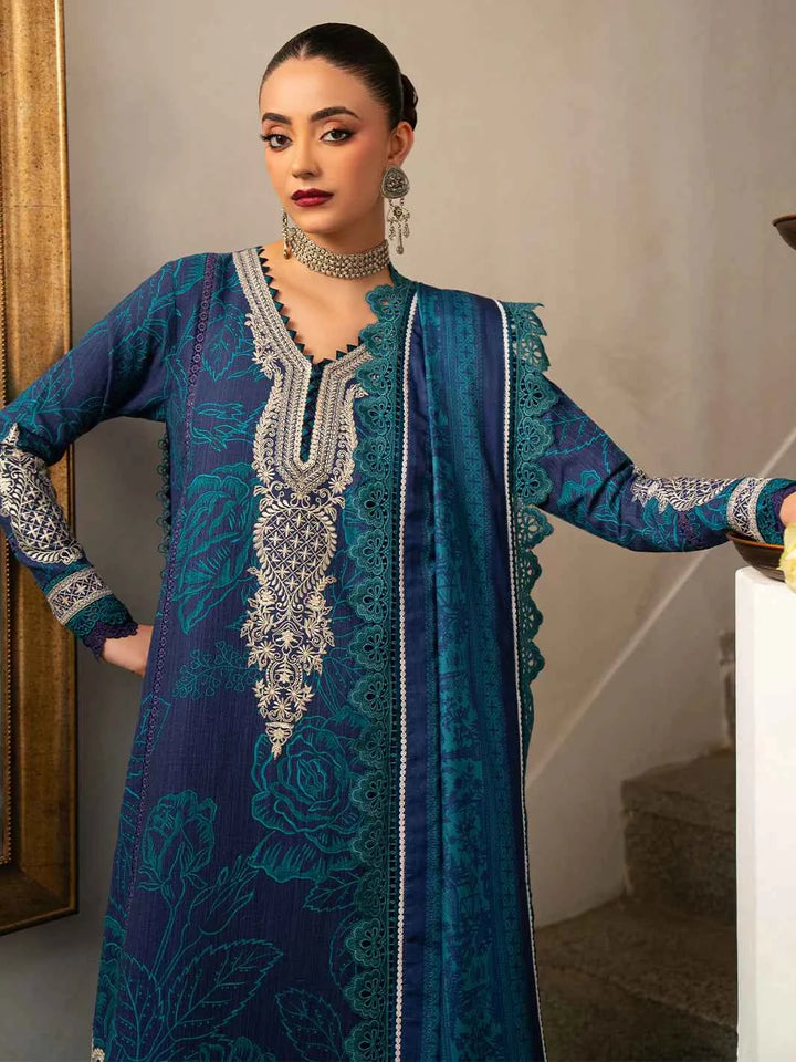 Gulrukh By Bin Ilyas 65-A | 3 PC Khaddar