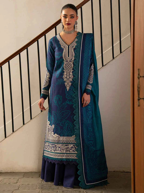 Gulrukh By Bin Ilyas 65-A | 3 PC Khaddar