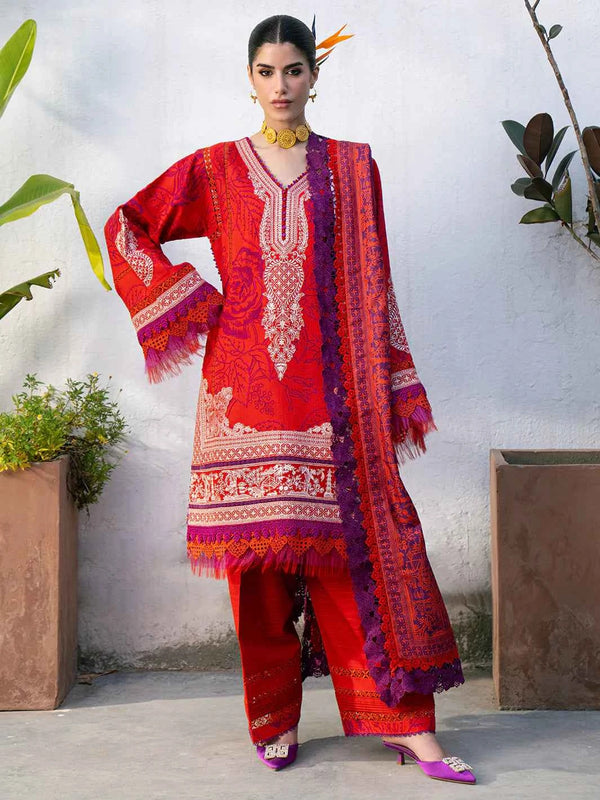 Gulrukh By Bin Ilyas 65-B | 3 PC Khaddar