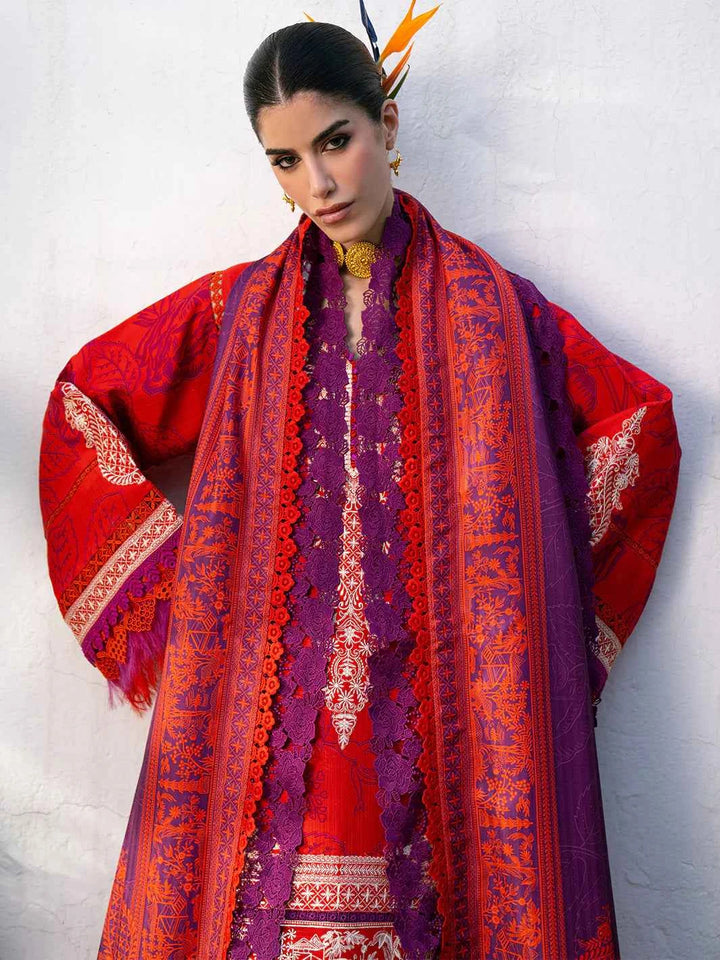 Gulrukh By Bin Ilyas 65-B | 3 PC Khaddar