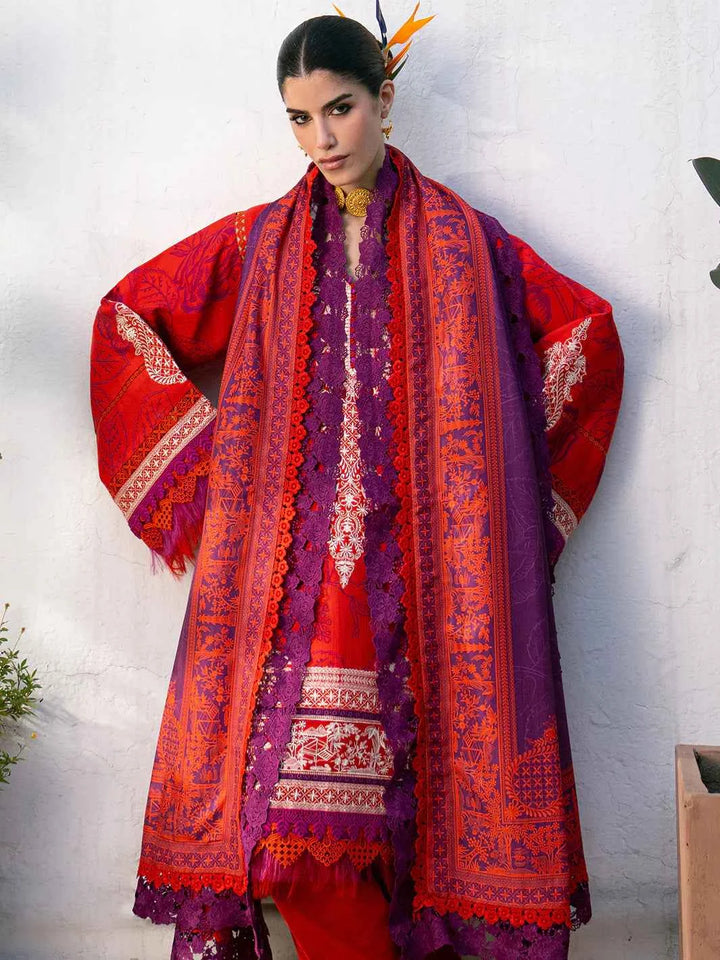 Gulrukh By Bin Ilyas 65-B | 3 PC Khaddar