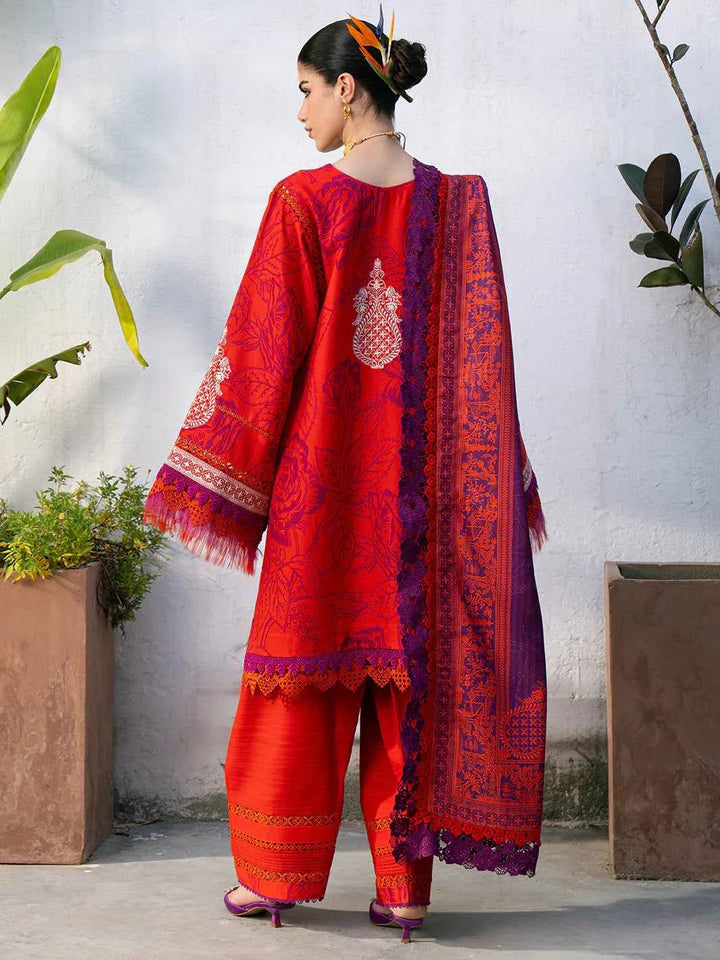 Gulrukh By Bin Ilyas 65-B | 3 PC Khaddar