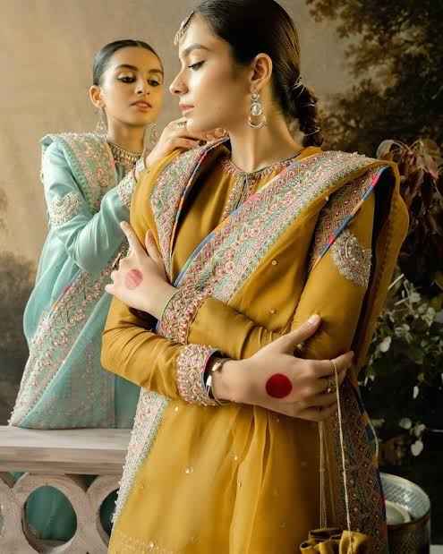 LAAM Organza Embroidered Unstitched Suit with Malai Trouser