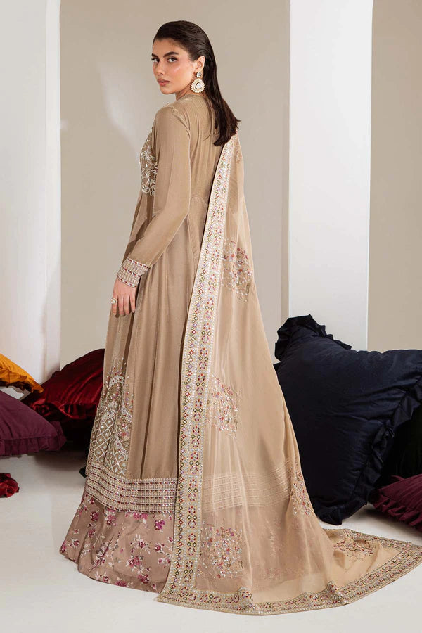 Nureh 3Pc Embroidered And Embellished Velvet - NW-108 - RUBAB CLOSET