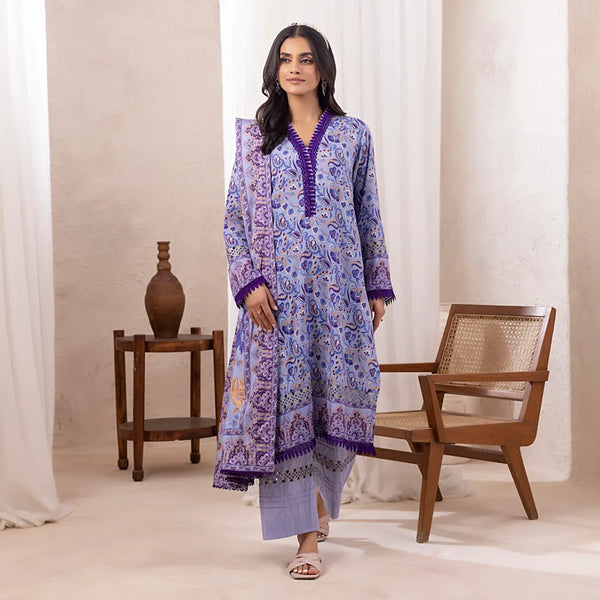 Salina Printed Linen By Regalia - SLV3-9