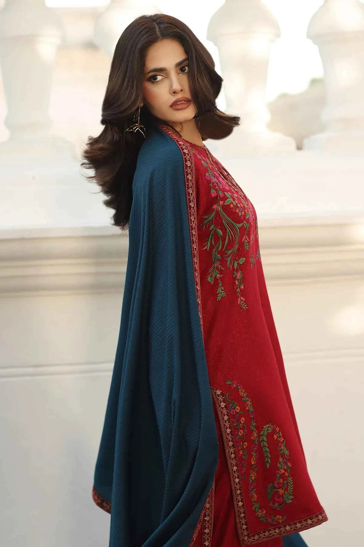 Charizma 3-PC Unstitched Peach Leather with Velvet CSW5-02