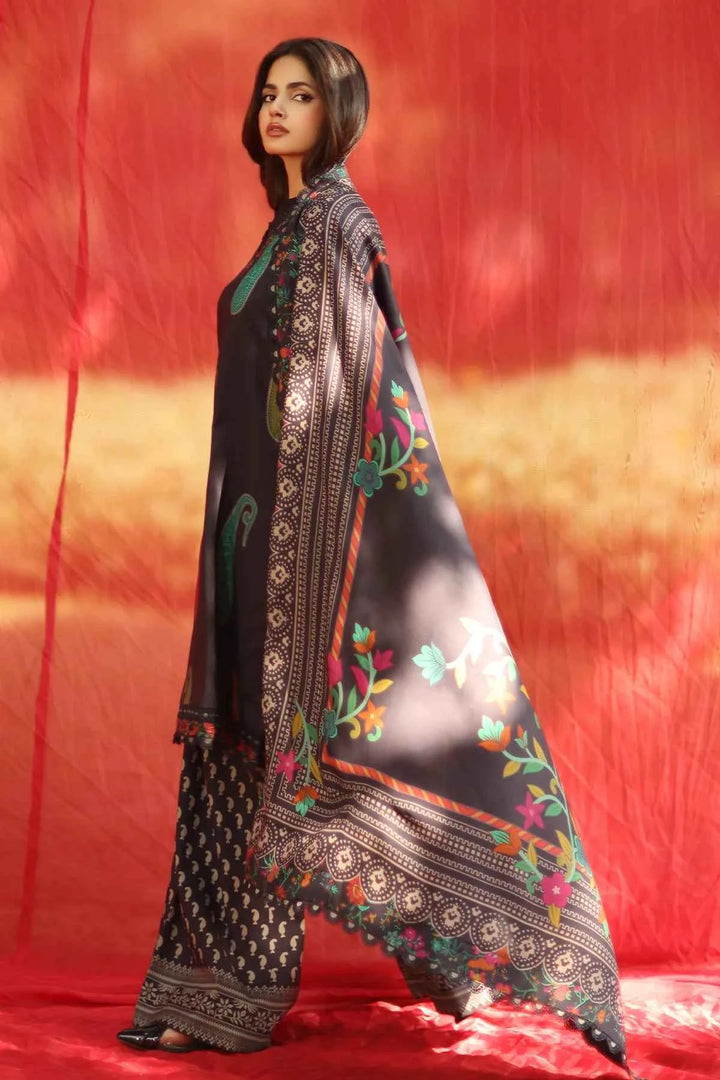 Charizma 3-PC Unstitched Embroidered Linen Collection ANW6-10