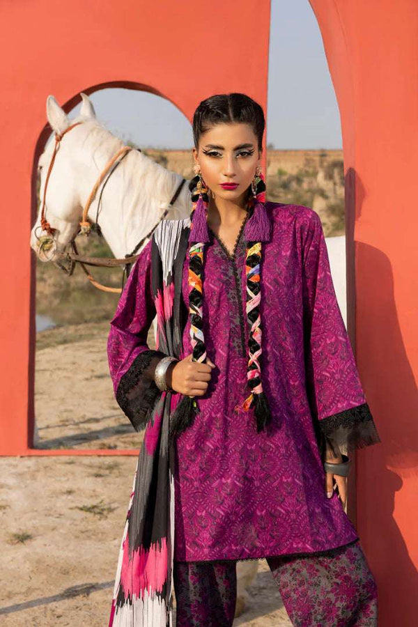 Parizad Vol 8 3Pc Printed Premium Lawn Collection