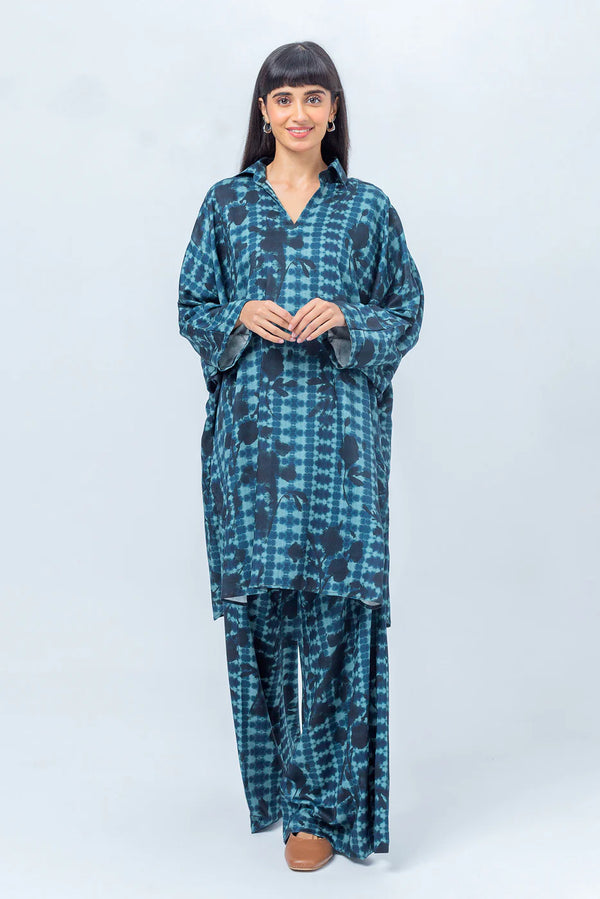 BEECHTREE 2 PIECE - PRINTED LINEN SUIT