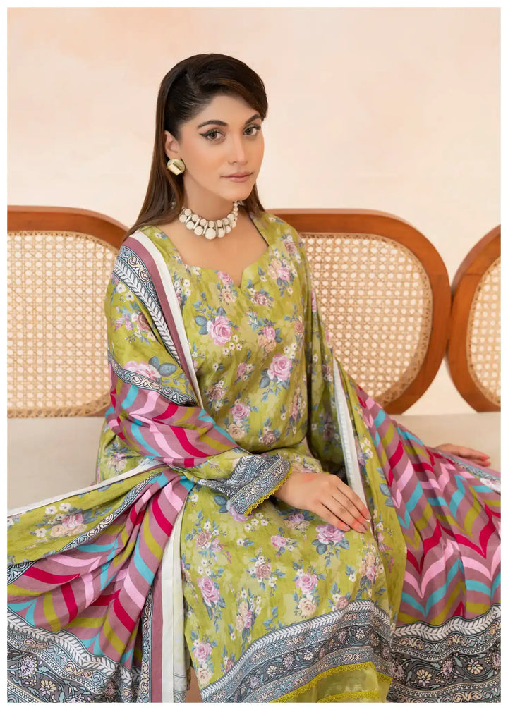 Bin Naeem Linen Airjet Collection by Lamisah - D03