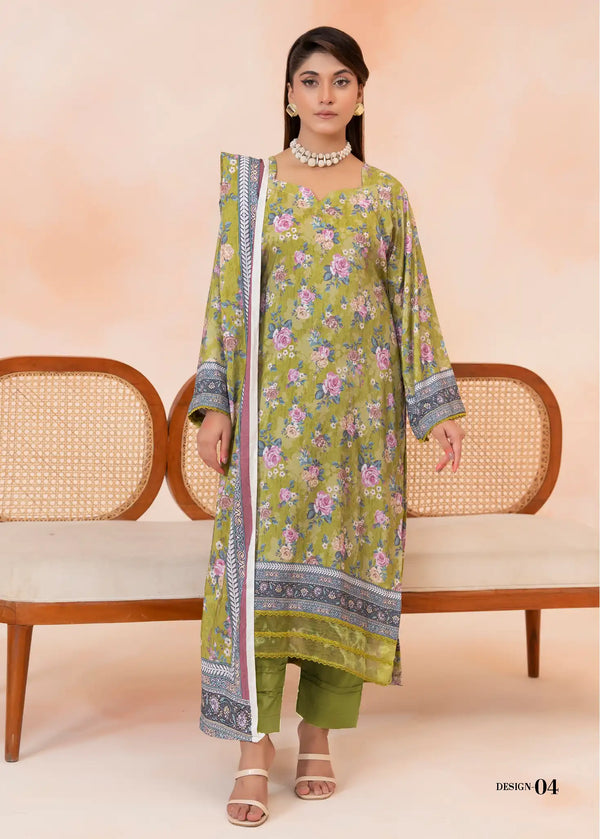 Bin Naeem Linen Airjet Collection by Lamisah - D03