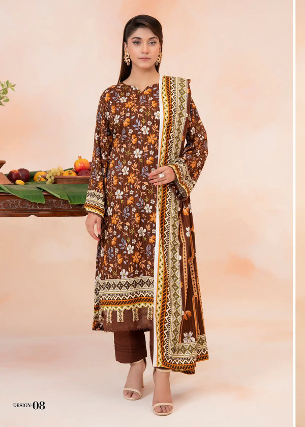Bin Naeem Linen Airjet Collection by Lamisah - D02