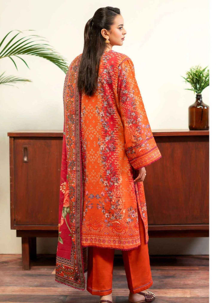 Chunri by GullJee Digital printed Khaddar - 3PC