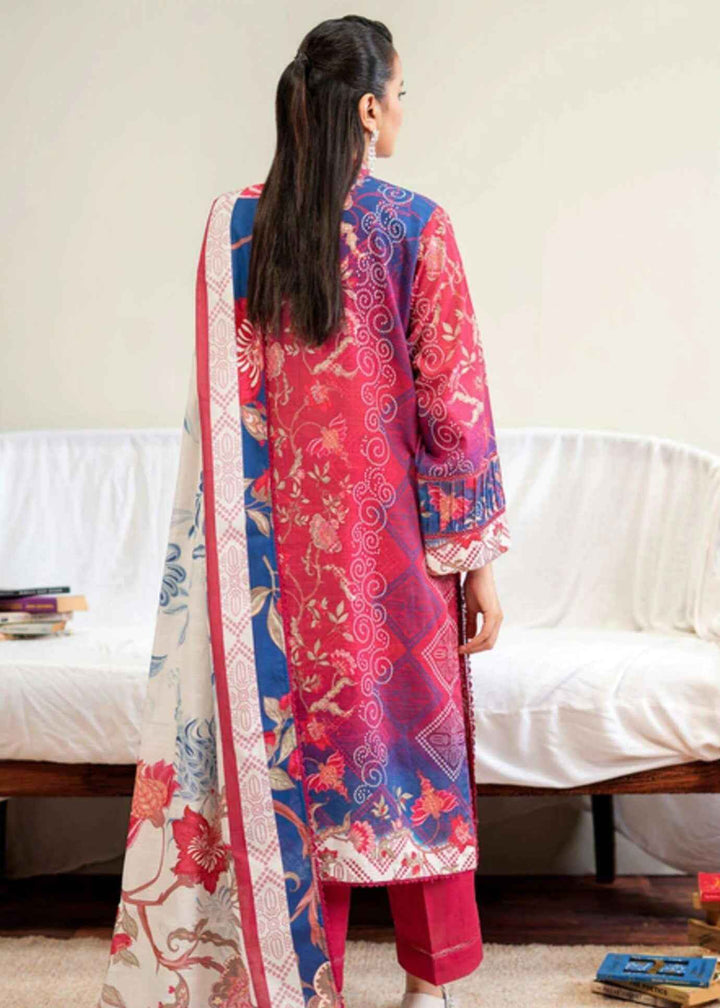 Chunri by GullJee Digital printed Khaddar - 3PC