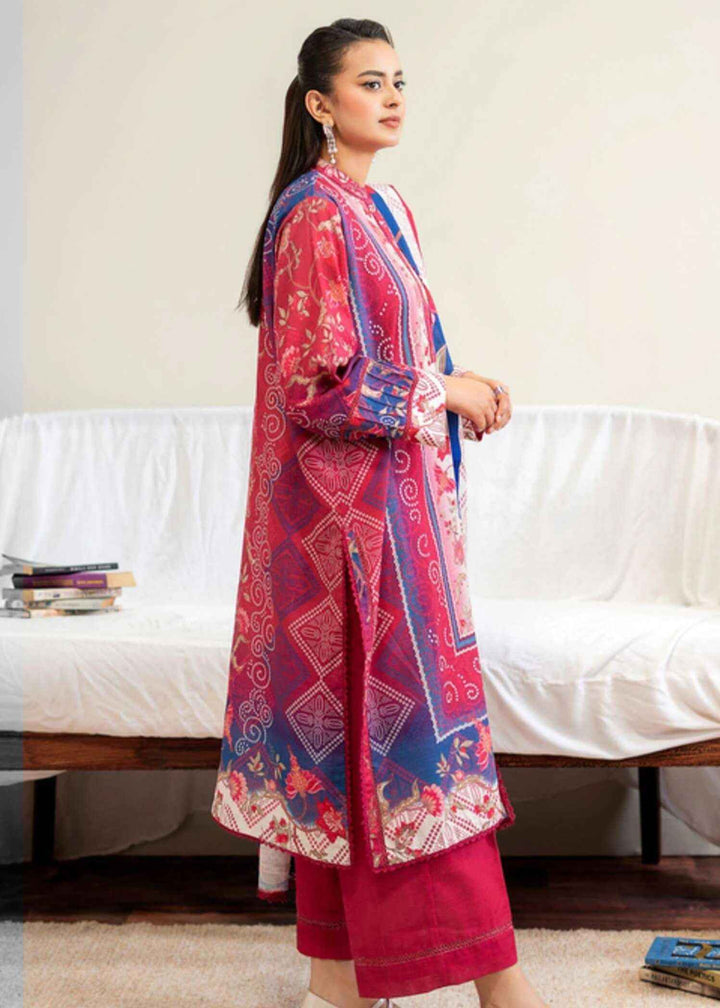 Chunri by GullJee Digital printed Khaddar - 3PC
