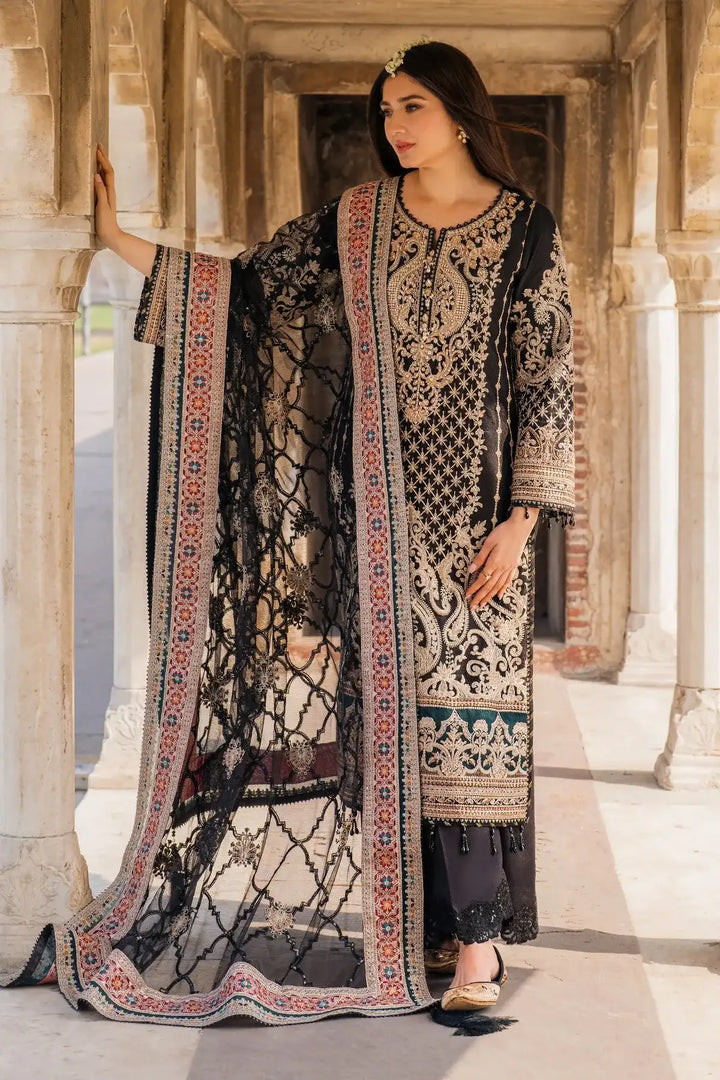 Imrozia Sequins Embroidered 3PC Unstitched Wedding Collection – 2384