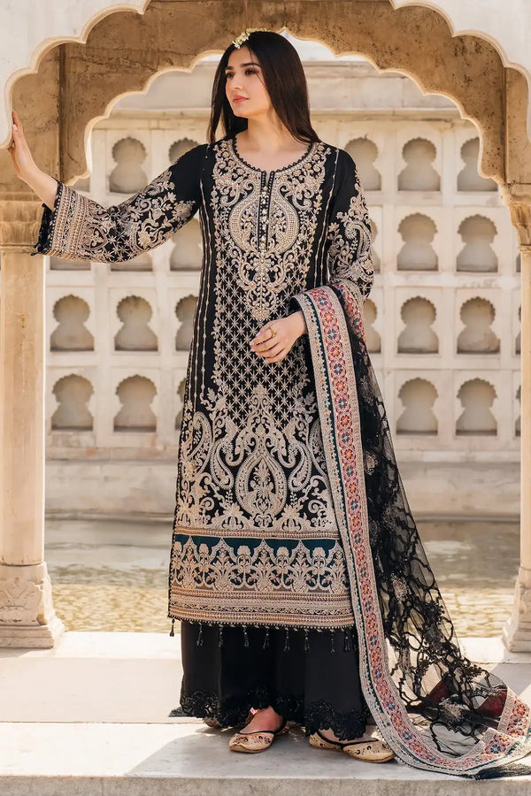 Imrozia Sequins Embroidered 3PC Unstitched Wedding Collection – 2384