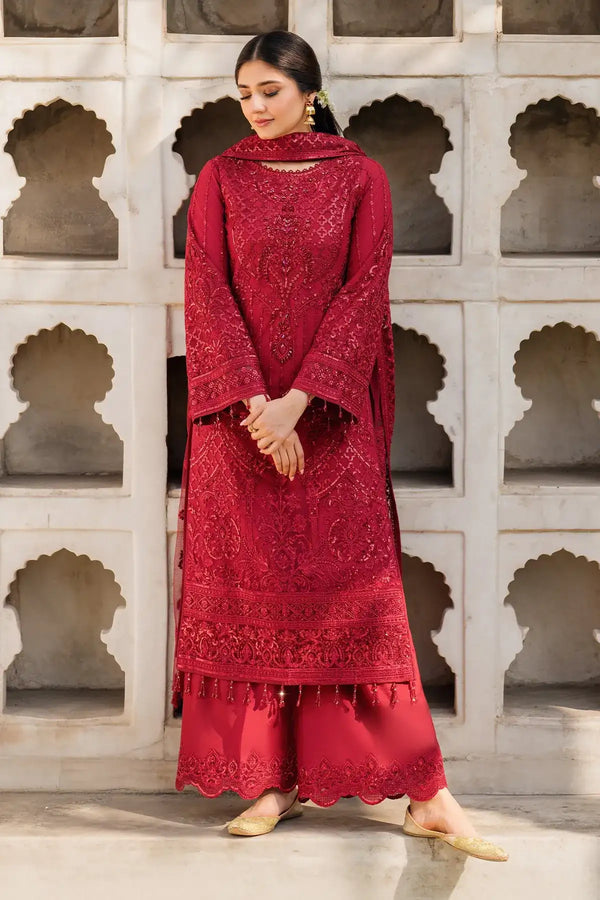Imrozia Sequins Embroidered 3PC Unstitched Wedding Collection – 2338
