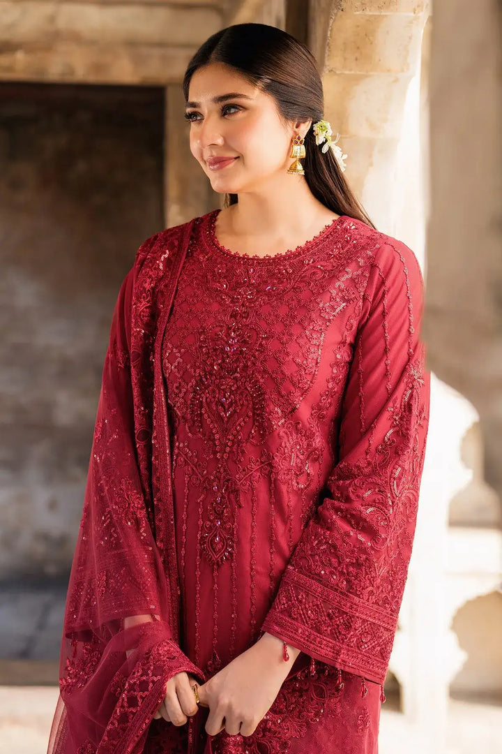 Imrozia Sequins Embroidered 3PC Unstitched Wedding Collection – 2338