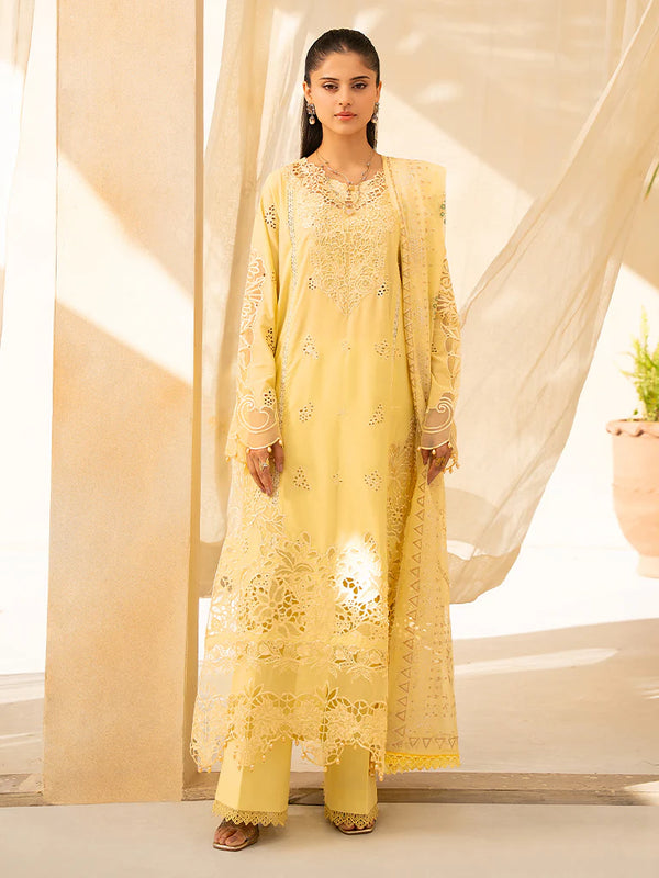 Raj Bari 3Pc Embroidery Suit Unstitched | ORIYA Jahan 6-A
