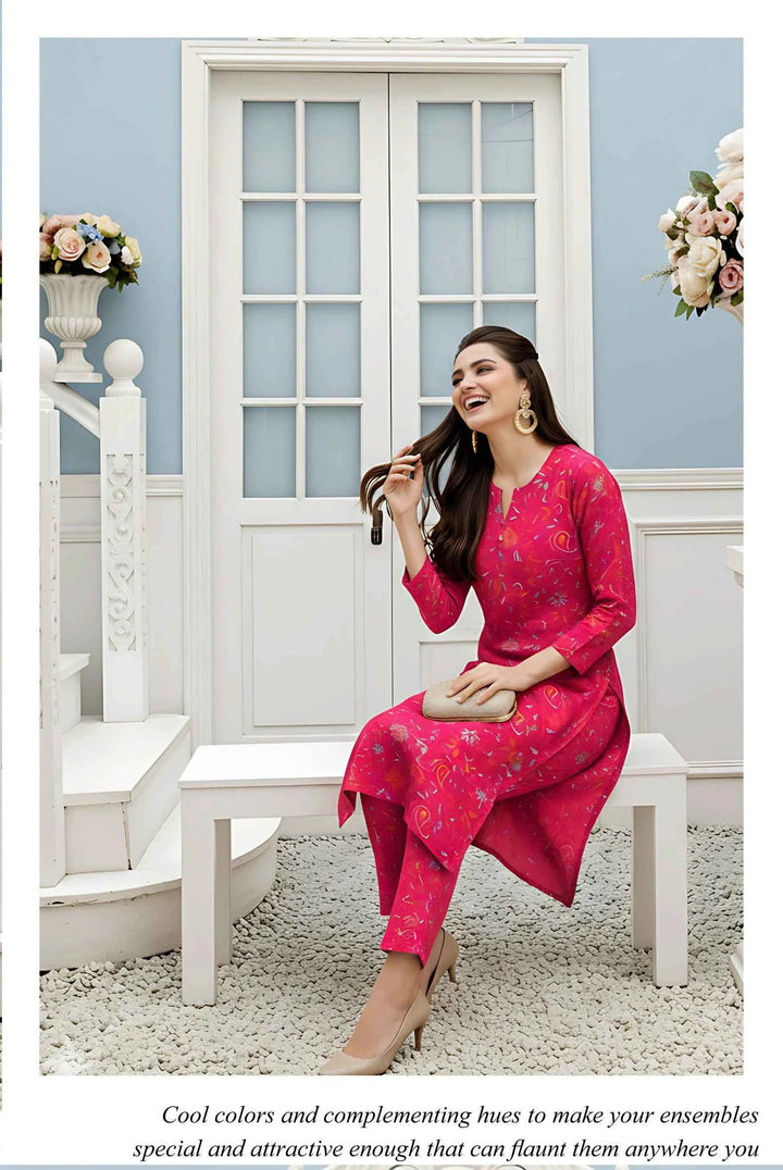 Elegance Unstitched Khaddar 2pc Allover