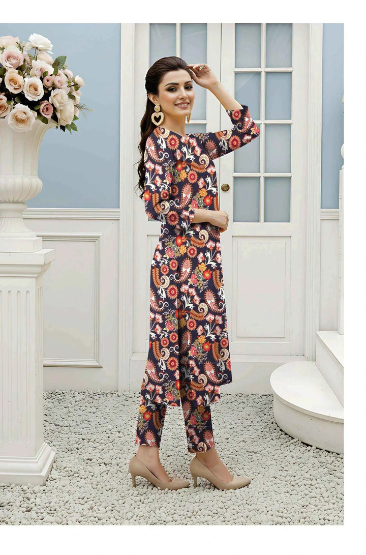 Elegance Unstitched Khaddar 2pc Allover