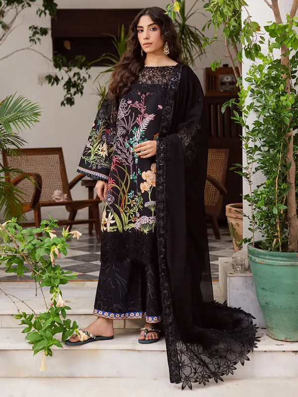 GULZAR by Mahnur 3 PC Viscos| G - 01 WINTER