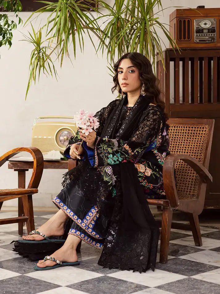 GULZAR by Mahnur 3 PC Viscos| G - 01 WINTER
