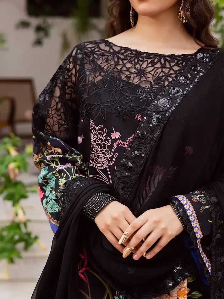 GULZAR by Mahnur 3 PC Viscos| G - 01 WINTER