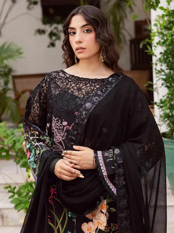 GULZAR by Mahnur 3 PC Viscos| G - 01 WINTER