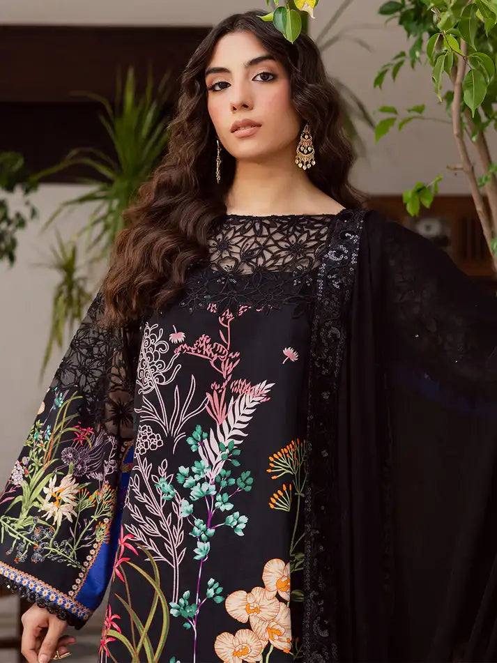 GULZAR by Mahnur 3 PC Viscos| G - 01 WINTER