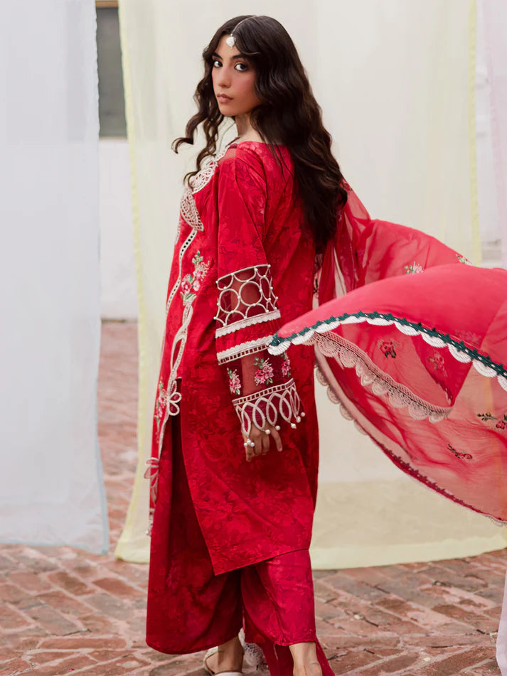 GULZAR by Mahnur 3 PC Viscos| G - 03 WINTER - RUBAB CLOSET