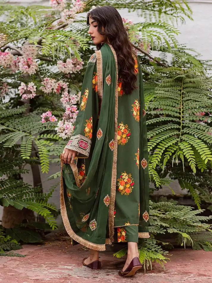 GULZAR by Mahnur 3 PC Viscos| G - 05 WINTER
