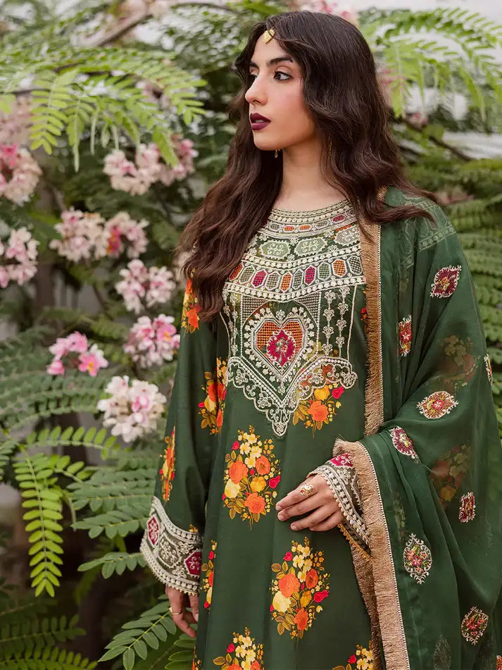 GULZAR by Mahnur 3 PC Viscos| G - 05 WINTER