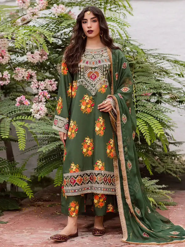 GULZAR by Mahnur 3 PC Viscos| G - 05 WINTER