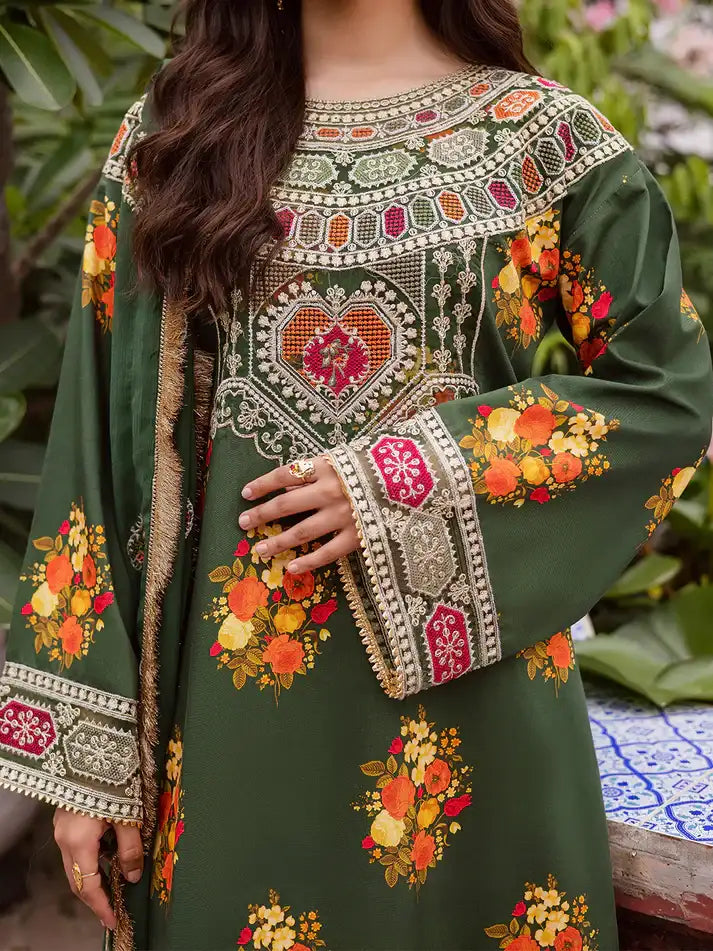GULZAR by Mahnur 3 PC Viscos| G - 05 WINTER