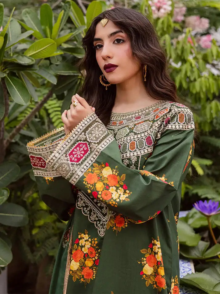 GULZAR by Mahnur 3 PC Viscos| G - 05 WINTER