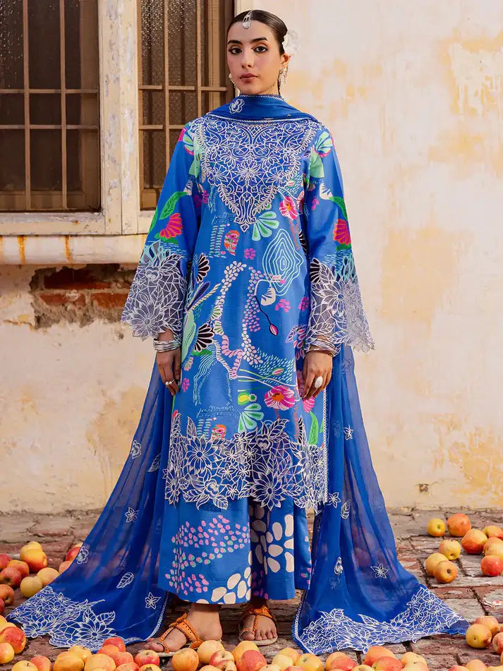 GULZAR by Mahnur 3 PC Viscos| G - 10 WINTER - RUBAB CLOSET