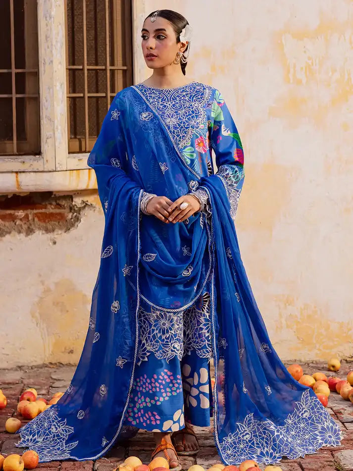 GULZAR by Mahnur 3 PC Viscos| G - 10 WINTER - RUBAB CLOSET