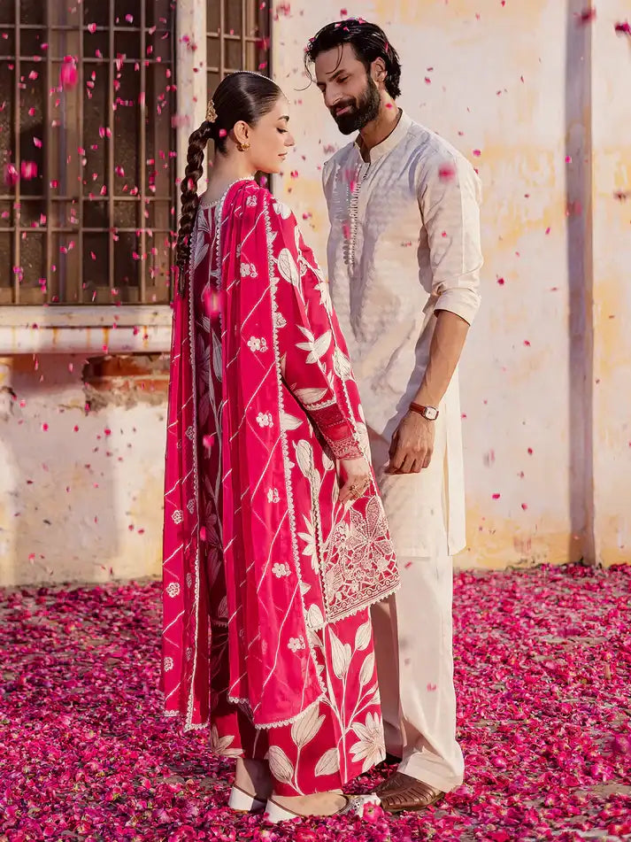 GULZAR by Mahnur 3 PC Viscos| G - 11 WINTER