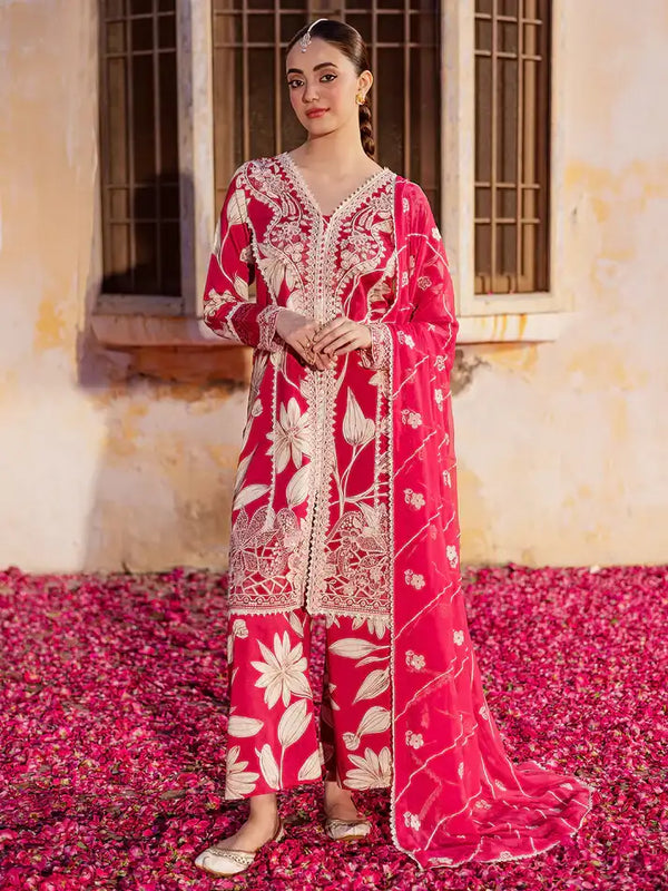 GULZAR by Mahnur 3 PC Viscos| G - 11 WINTER