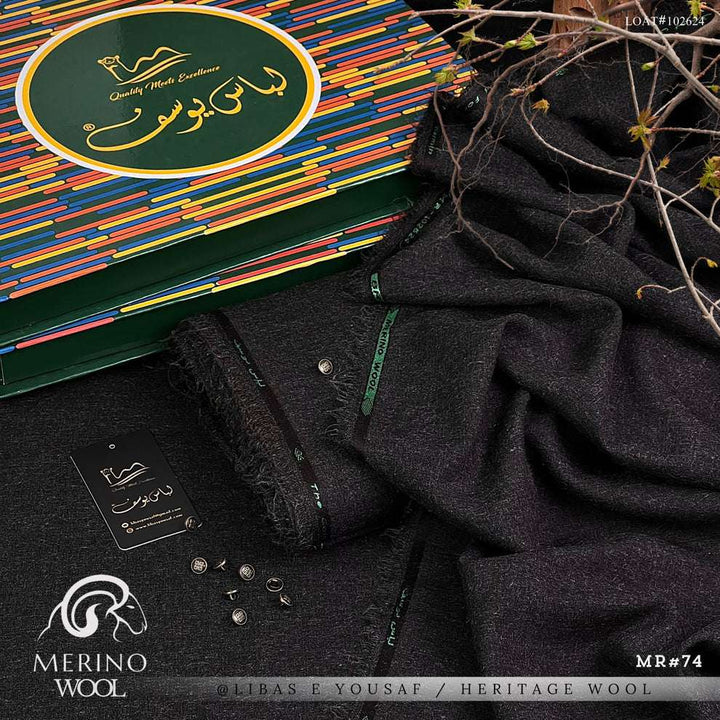 Marino Wool | Crafted by Libas e Yousaf | Shade MR-74 - RUBAB CLOSET
