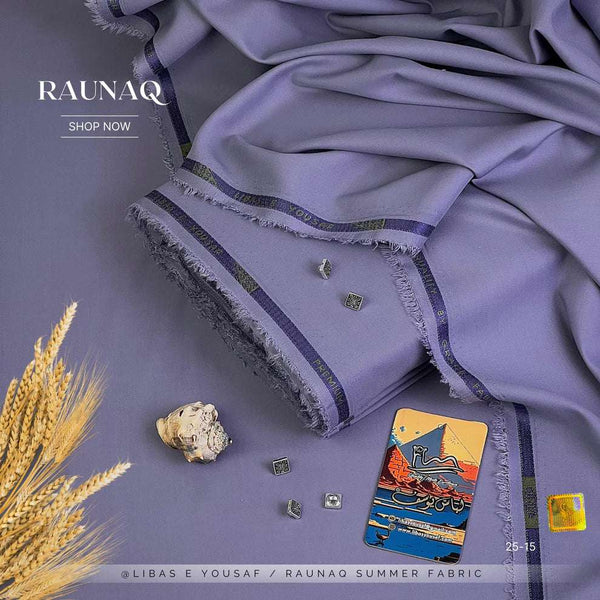 RAUNAQ Wash & Wear Unstitched - Shade-15 Summer
