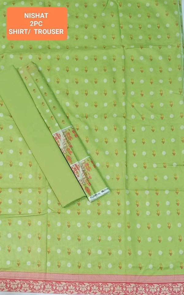 Ethnic Lawn 2pc with Plain Trouser
