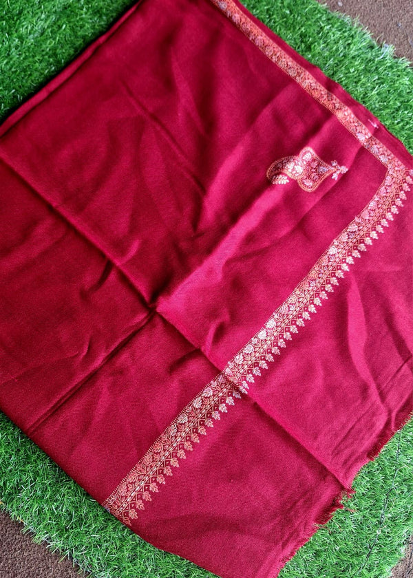 Original Pashmina Full Embroidered Shawl – 3 Meter