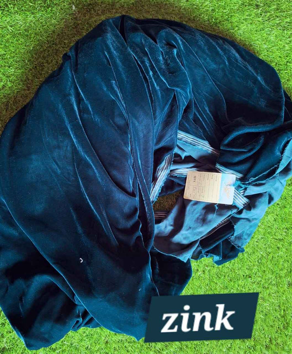 Velvet by Phonex – Premium Imported Fabric - Zink
