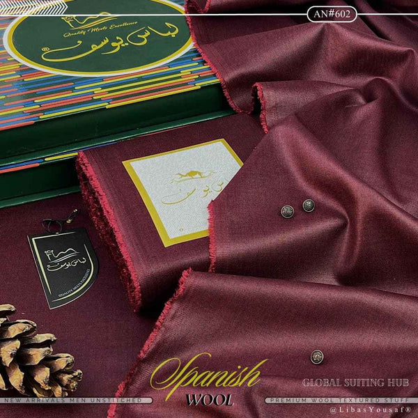 Spanish Wool by Libas e Yousaf | Global Suiting Hub | AN#602