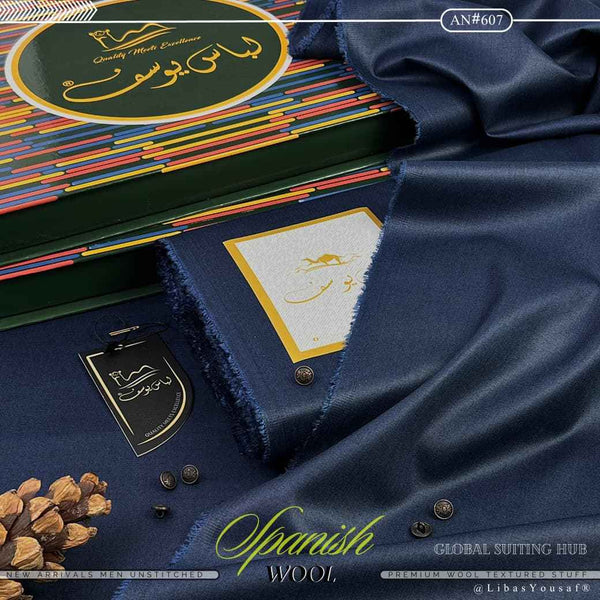 Spanish Wool by Libas e Yousaf | Global Suiting Hub | AN#607