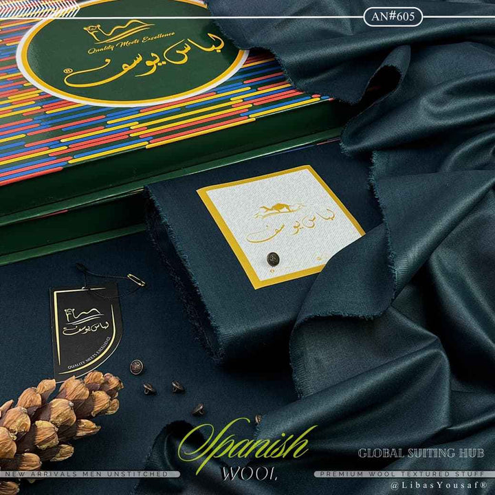 Spanish Wool by Libas e Yousaf | Global Suiting Hub | AN#605